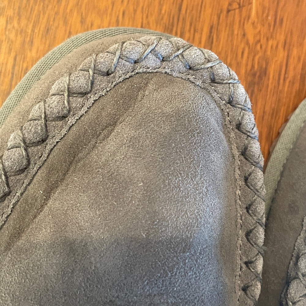NEW! Manitoban Mukluks sz 41 Men’s Cabin Clog (W 10/M 8) Australian sheepskin - Picture 12 of 17